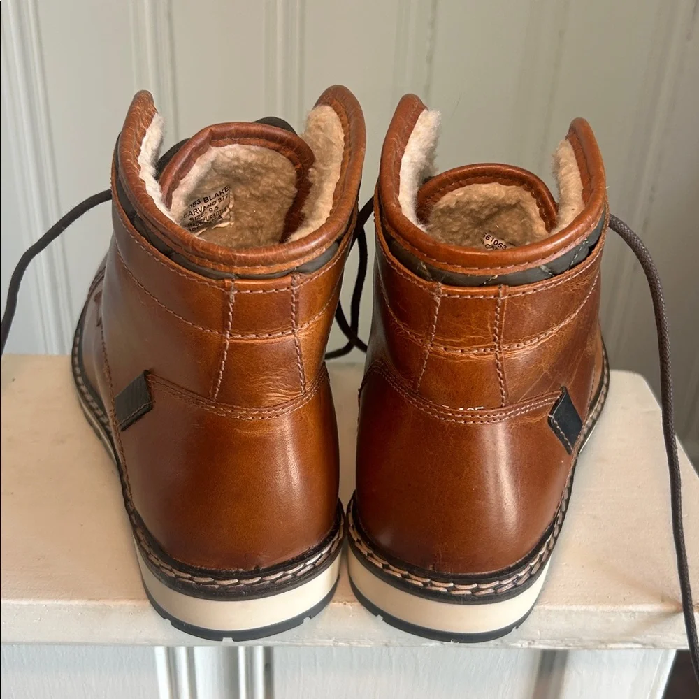 Franco Fortini Blake 561053 Men's Leather Casual‎ Boots, Round Toe Size 9.5